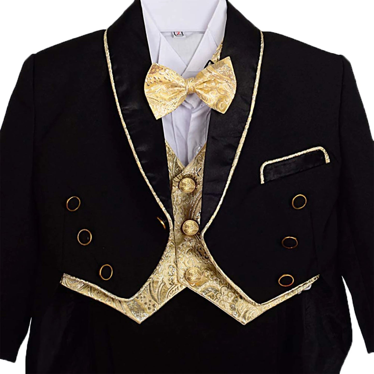 Baby Boy Sets Christening Outfit Kids Wedding Birthday Party Suit Tuxedo Coat Shirt Pant Vest Bow Tie Gentleman Baptism Clothes