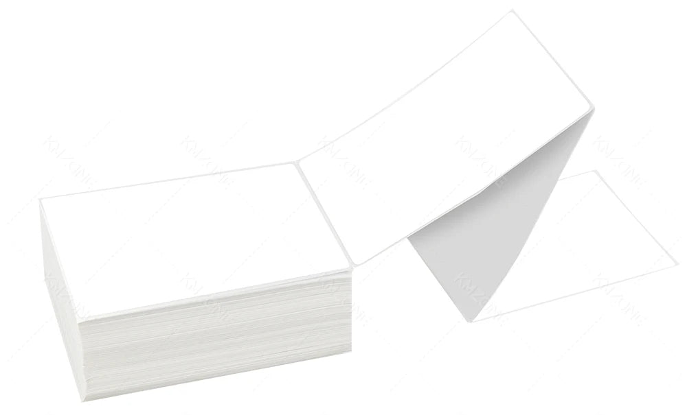 4x6 Thermal Labels for Shipping Label Printer 100pcs 500PCS White Mailing Labels 4x6 Direct Thermal Labels Fanfold BPA Free