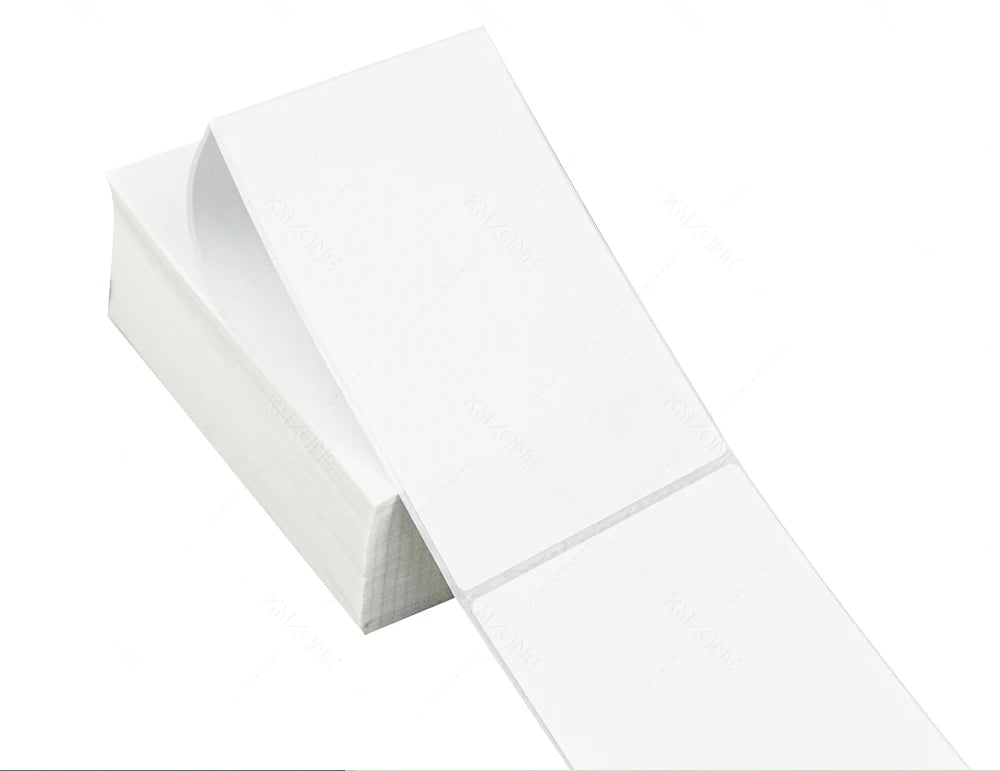 4x6 Thermal Labels for Shipping Label Printer 100pcs 500PCS White Mailing Labels 4x6 Direct Thermal Labels Fanfold BPA Free