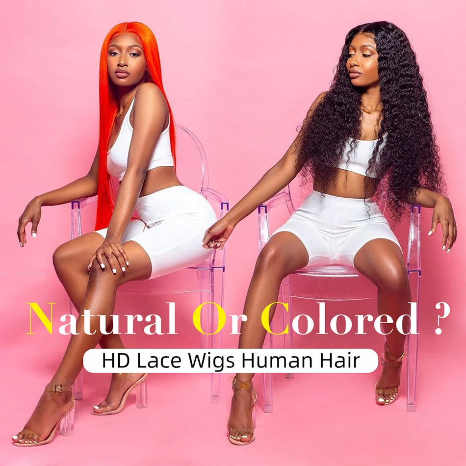 CLEARANCE 13x4 27# Honey Blonde And 99J Red Burgundy Colored Human Hair Wigs HD Lace Frontal Wigs Lace Front Human Hair Wigs