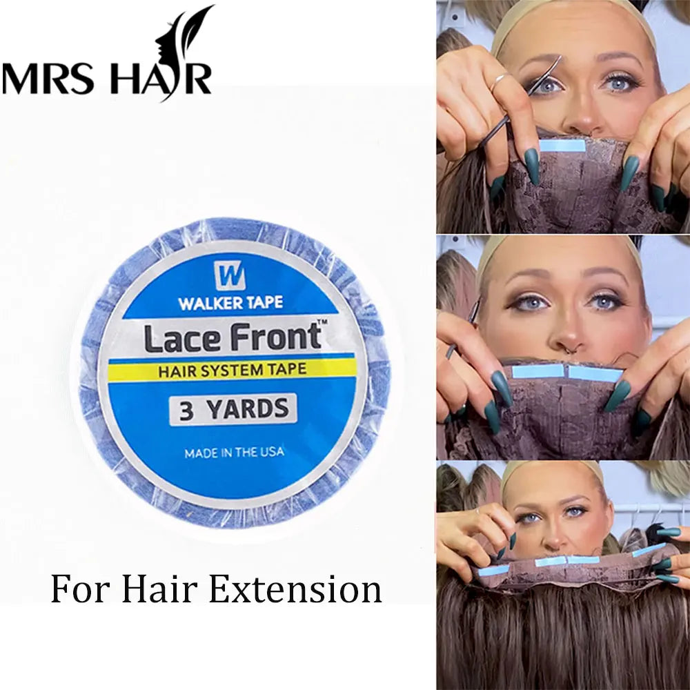 3yard 0.8cm front lace wig glue Double-Sided Tape glue wig glue for tape Hair Extension tape hair lace front tape glue adhesives