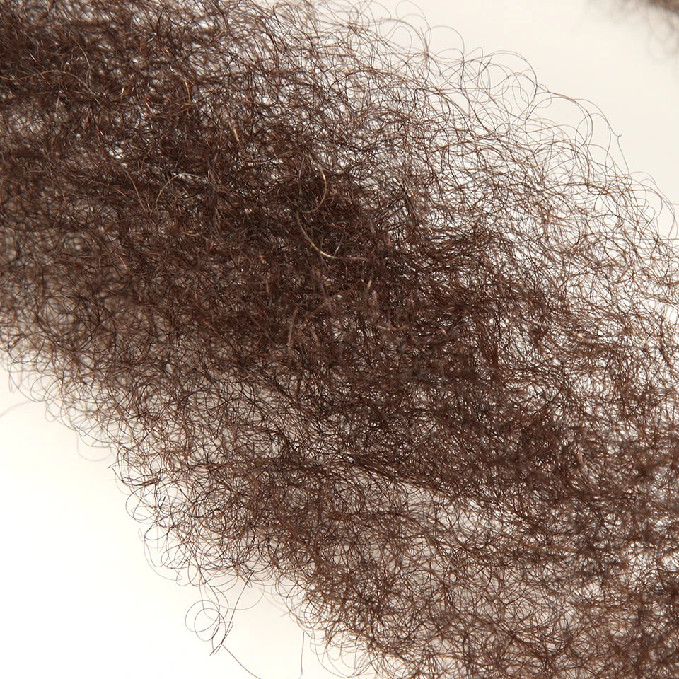 Natural Color Twist Braids Hair QVR No Weft Remy Brazilian Hair Afro Kinky Bulk Human Hair Bundles For Braiding 1 Pack 50g/pc