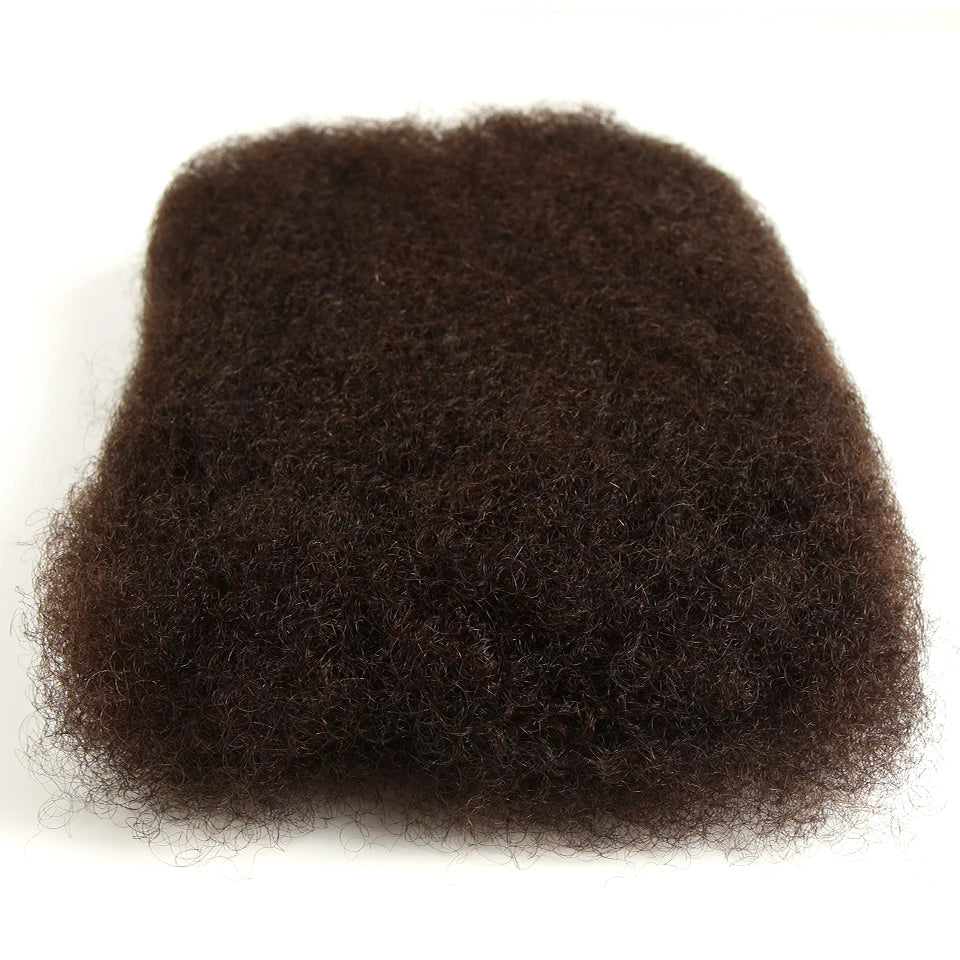 Natural Color Twist Braids Hair QVR No Weft Remy Brazilian Hair Afro Kinky Bulk Human Hair Bundles For Braiding 1 Pack 50g/pc