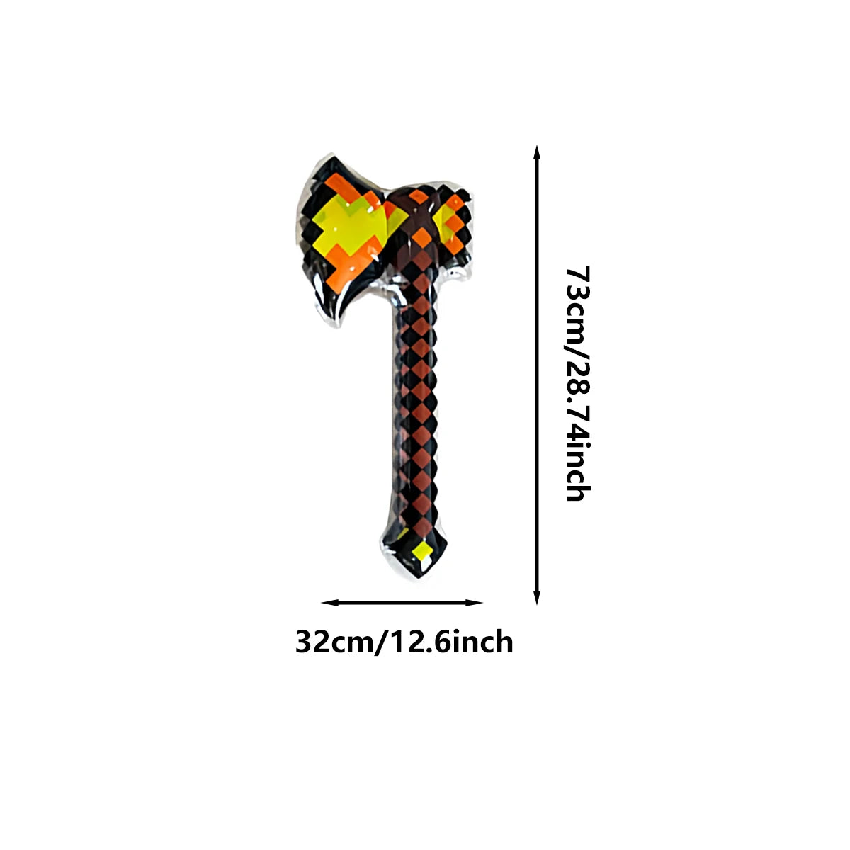 Pixel Style Toys Gemstone Sword Gold Sword Children's Toys Home Games Inflatable Supplies Swords Christmas Gifts