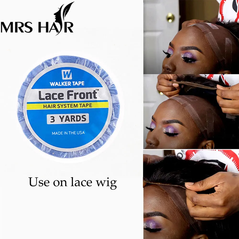 3yard 0.8cm front lace wig glue Double-Sided Tape glue wig glue for tape Hair Extension tape hair lace front tape glue adhesives